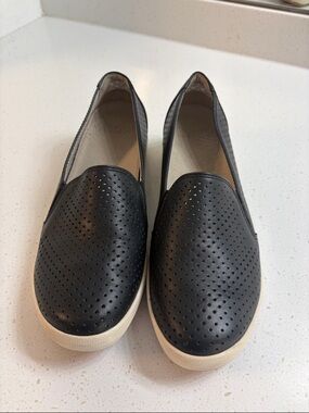 DANSKO - Odina Black Nappa Perforated Slip-On Sneakers Women’s Sz 38